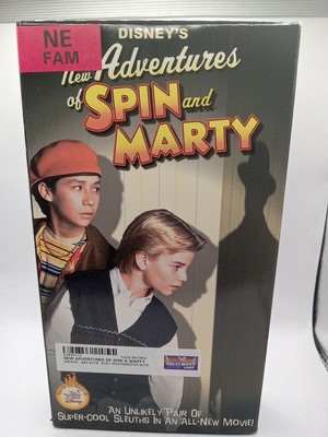 The Adventures of Spin and Marty (VHS, 2001) DISNEY Full Length ex-rental TESTED
