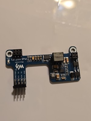 Power over Ethernet HAT (E) for Raspberry Pi 3B+/4B, 802.3af-compliant Waveshare