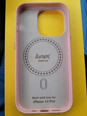 Luner - for iPhone 14 Pro  - Premium Vegan Leather Phone Case 