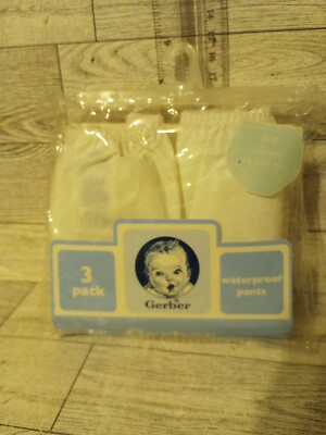 NEW in Package GERBER WATERPROOF PANTS 2 pack small 16-18 Lbs 6-9 Months