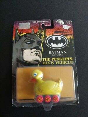 Batman Returns ERTL The Penguin s Duck Vehicle Sealed New vintage 1992