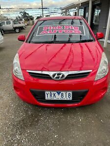 2011 Hyundai i20 PB MY11 Active Red 5 Speed Manual Hatchback Morwell Latrobe Valley Preview