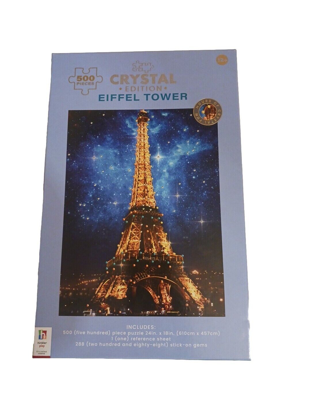 Hinkler Pty Ltd Eiffel Tower Crystal Edition 500 Pieces Hinkler Pty Ltd Eiffel Tower Crystal Edition 500 Pieces