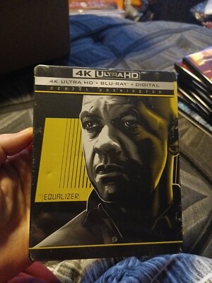 The Equalizer (2014) (4K Ultra HD + Blu-ray + Digital) New Sealed Small Dent 