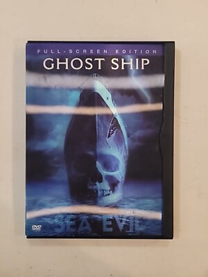 Ghost Ship (DVD, 2003, Full Frame) Holographic Cover
