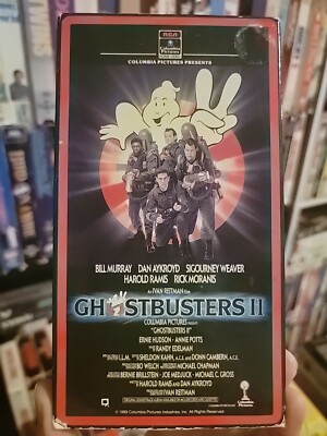 Ghostbusters II 1989 VHS Rare Hard To Find Original Release