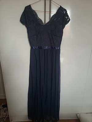 New Size M Navy Dress   Prom Bridesmaid 