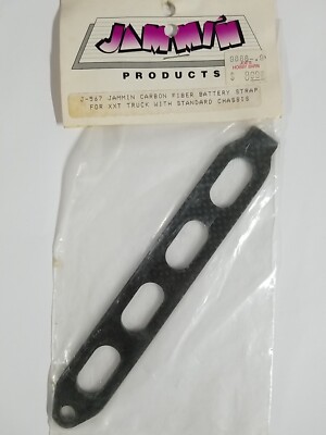 Vintage Jammin RC Losi J567 Carbon Fiber Batt. Strap For  XXT Truck Rare