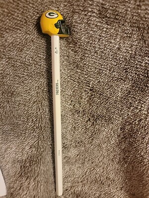 Vintage Russ Green Bay Packers Pencils with Helmet Topper And Pencil