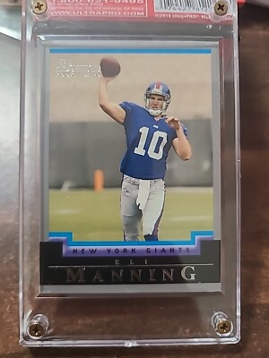 2004 Bowman #111 Eli Manning Rookie Card Giants Clean