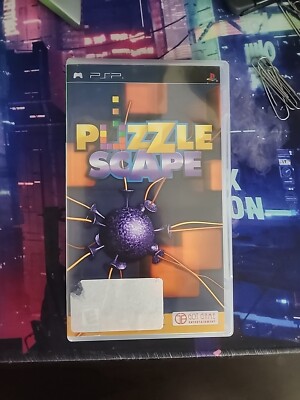 Puzzle Scape (2007) Sony PSP FAST SHIP!