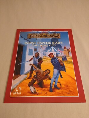 Dungeons and Dragons Reprint of LC2 Inside Ravens Bluff, The Living City