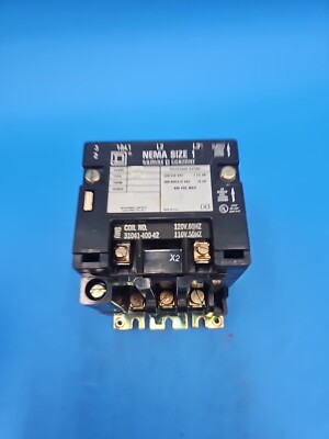 Square D 8502SCO2 Nema Size 1 Starter Contactor