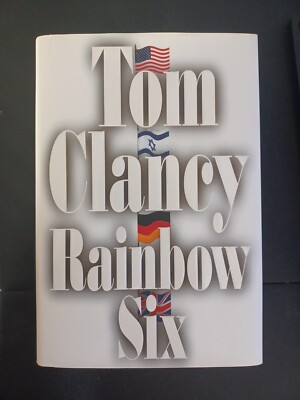 JOHN GRISHAM FIRST EDITION RAINBOW SIX HARDCOVER DUST JACKET BRAND NEW