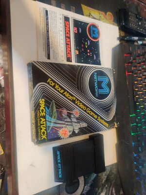 Space Attack Atari 2600 M-Network Video Game Complete in Box
