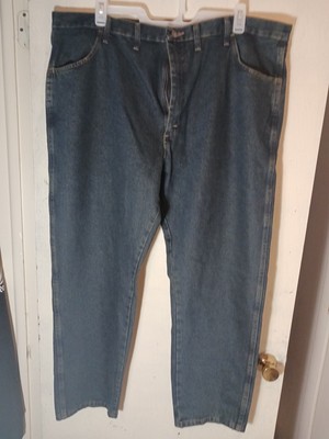 Wrangler Rustler Men's Relaxed Fit Denim Jeans 44x30