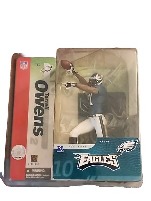 Terrell Owens McFarlane Toys NFL Legends Series 10 2004 Eagles New