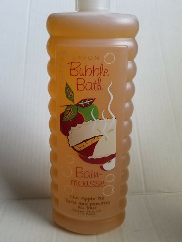Set of 2 New Avon Bubble Bath Hot Apple Pie 24oz Sealed Discontinued