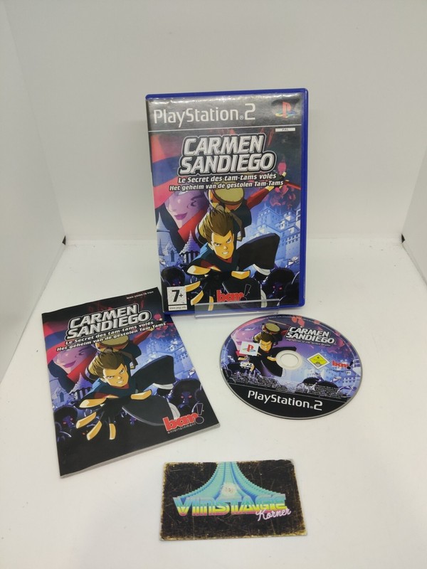 Carmen San Diego Tam Tams VolÃ©S Ps2 - Pal Fah Complet Bon ÃTat 