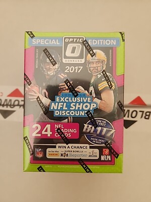 2017 Panini Optic Football Special Edition Sealed Blaster Box Mahomes Rookie RC
