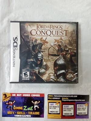 (SEALED) Nintendo DS The Lord of the Rings Conquest