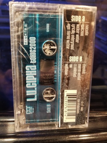 L.U. Cipha - Toxic 2000 Cassette horrorcore insane clown posse twiztid bedlam