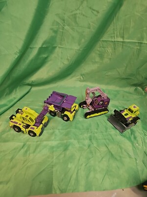 Devastator CONSTRUCTICONS  UNIVERSE ROBOTS IN DISGUISE TRANSFORMERS SET 2004 