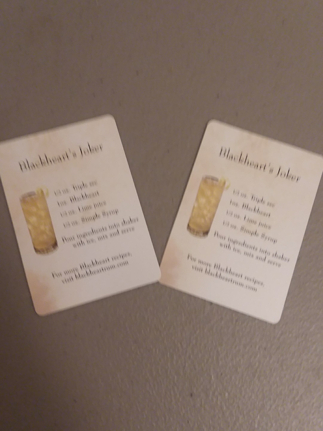 Blackheart Premium Spiced Rum Limited Edition Playing Cards EUC