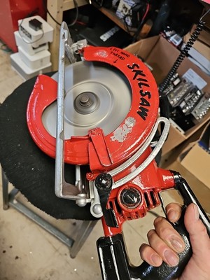 skilsaw circular saw model 5150 10 amp 23hp used made in usa 325954035071