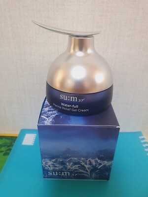 SU:M37 SUM37 Water-full Marine Relief Gel Cream 20ml Daily moisture calming