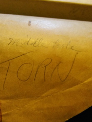 QRS - PLAYER PIANO ROLL  - What A Friend We Have In Jesus. Torn needs repaired