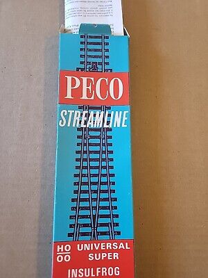 PECO STREAMLINE HO/OO UNIVERSAL SUPER INSULFROG RIGHT LARGE RAD. TURNOUT SL-88XX