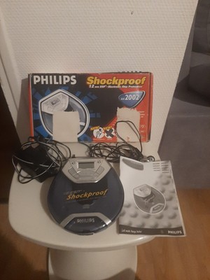 Walkman Baladeur Cd Philips AX2002 EN BOITE COMPLET