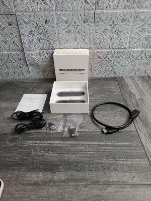 Wireless HDMI Transmitter and Receiver, Plug & Play Portable 2.4G/5G Wireless HD
