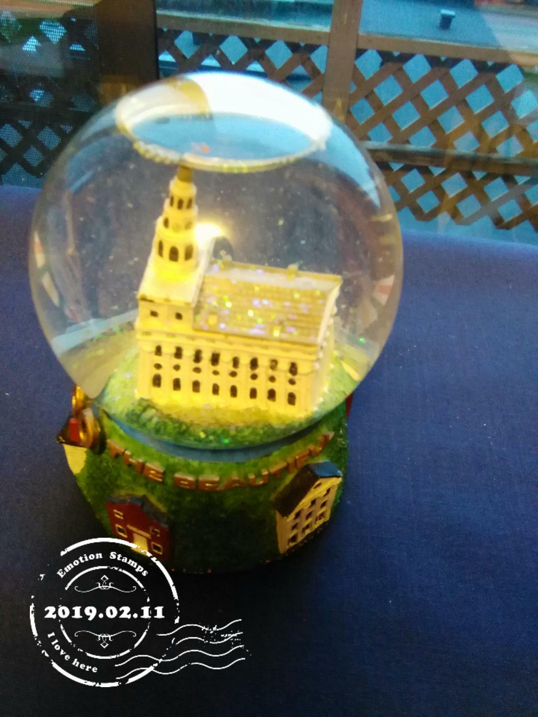 NAUVOO The Beautiful City of Joseph Snow Globe