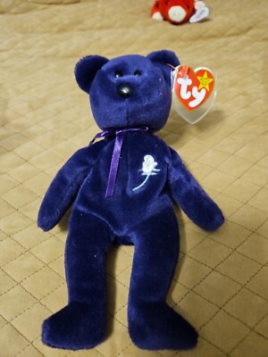 Beanie Babies Retired Bear Princess in New Condition - See Pics - Lot 2.9e