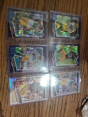 2023 Panini Optic Blue Hyper Lot.. Green Bay Packers..