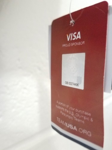 New - TEAM USA Apparel Olympic Warm Up Track Jacket Size L Navy Blue Full Zip