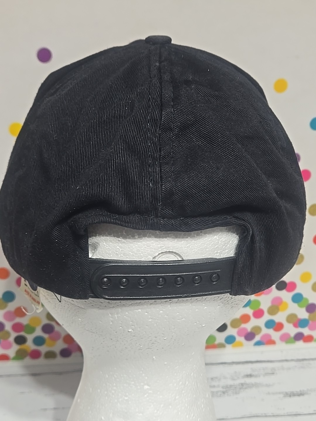 Vintage Universal Cats Musical Snapback Hat Black Adjustable Cap 