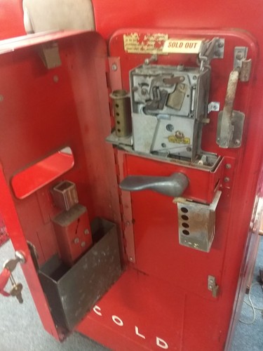 Vintage Working Vendo 39 Antique Coke Machine (1951)