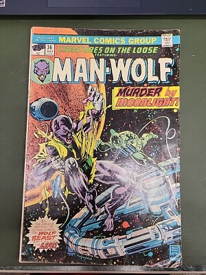 Creatures on the Loose #36/ Marvel Comics, 1975 Murder by Moonlight!