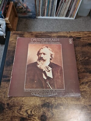 Brahms - David Oistrakh - Violin Concerto - Otto Klemperer - Stereo - 1983 -