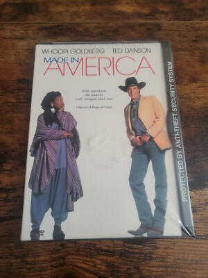 Made in America (DVD, 1998) FACTORY SEALED  Whoopi Goldberg Ted Danson
