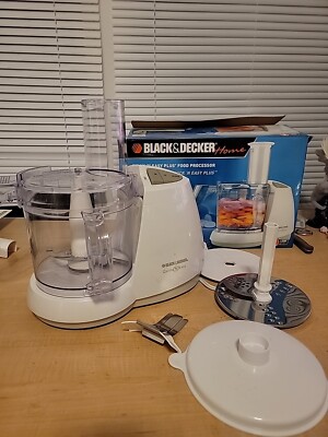 Black & Decker Quick N' Easy Food Processor #FP1445, Missing White Plunger 