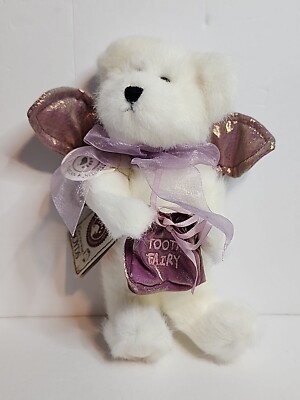 Boyds Toof Beary Boyds Bears Tooth Fairy Bear #903016 2002  8'' Retired NWT