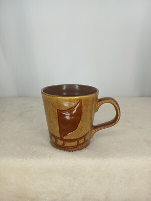 ANCIENT FISHING ON THE RIVER COFFEE MUG. FISHING MUG. FISHING Art Deco Mug. B264