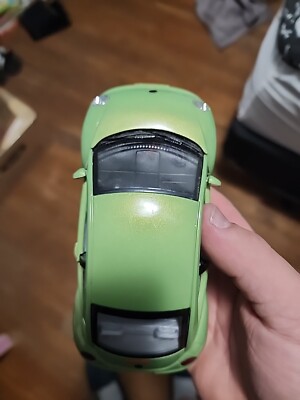 Burago - Volkswagen Beetle - 1998 - Lime Green - 1:24 Scale - Italy Diecast