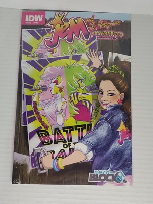 IDW - Jem and the Holograms Outrageous Annual Comic Book - Nerd Block Exclusive