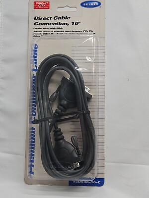 Parallel Male/Male DB25 BELKIN Circuit City  10' F3D508-10-C Data Transfer