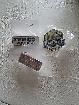 Rapido Train Set/3 Pins From The Big American Bus Trip Mar 2024 New In Package